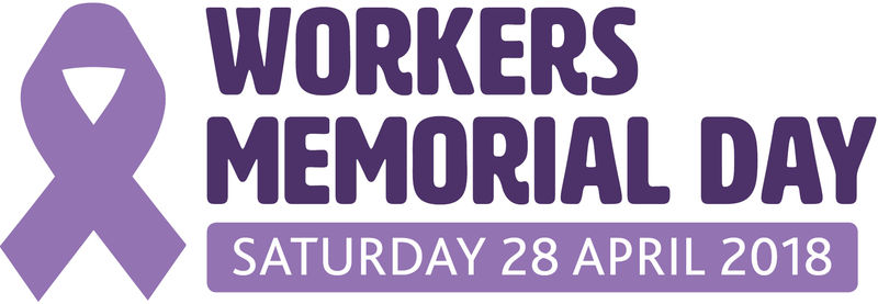 ​Stilstaan bij slachtoffers werk op Workers’ Memorial Day