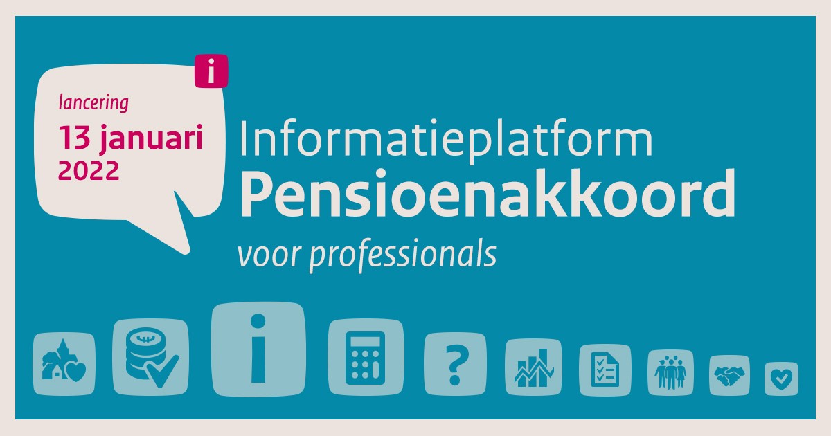 Live-gang informatieplatform Pensioenakkoord voor en door professionals