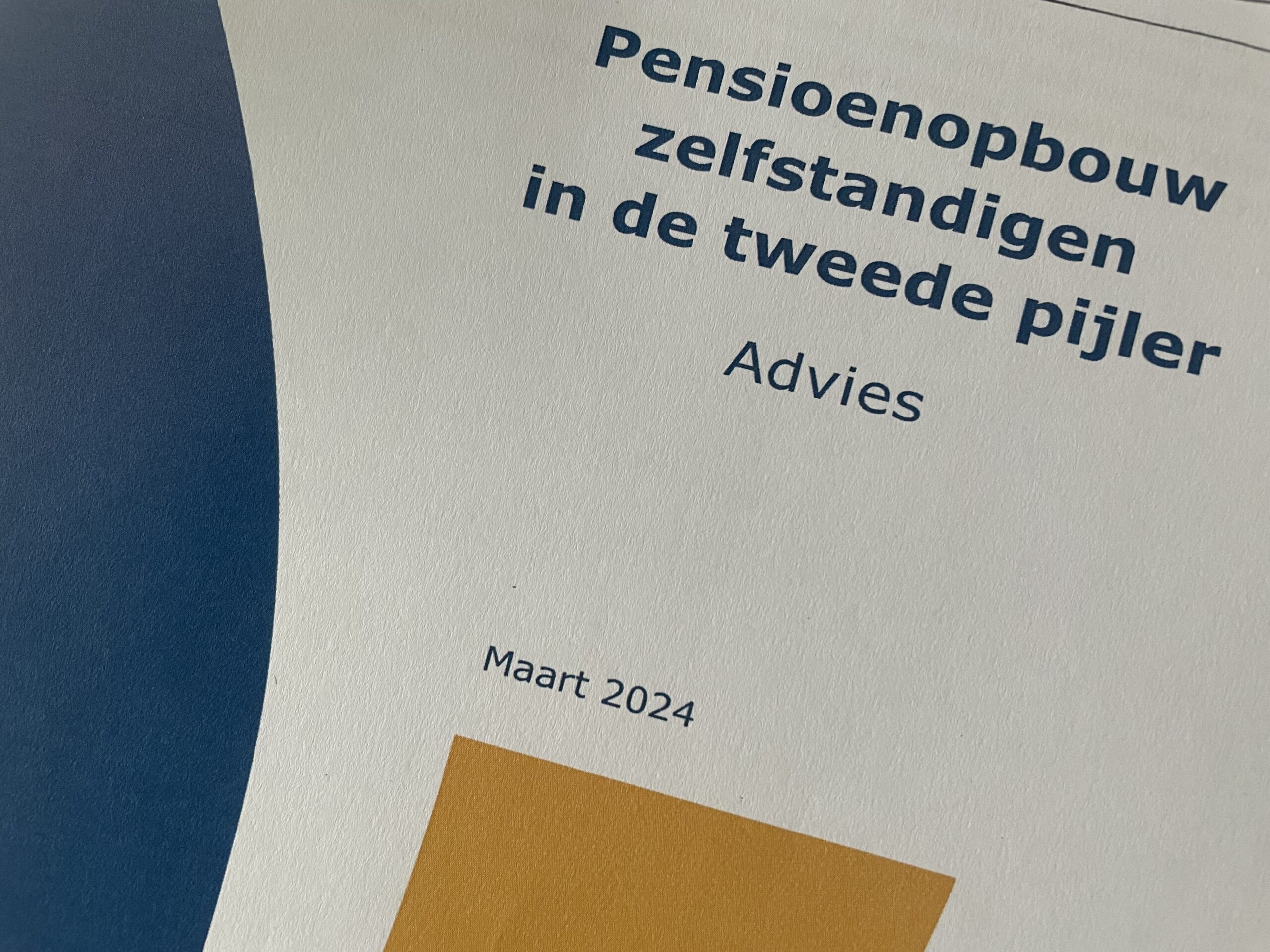 Advies Stichting van de Arbeid pensioenopbouw zelfstandigen in de tweede pijler